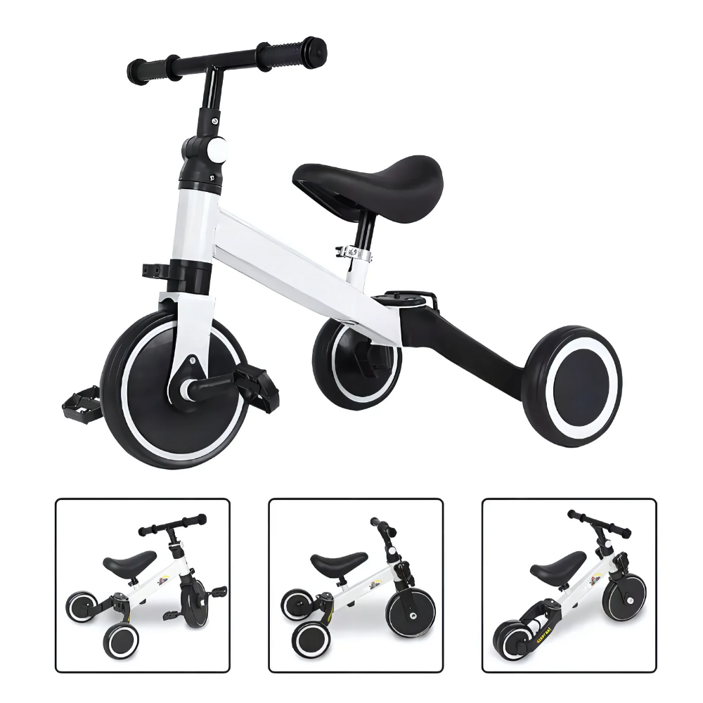Bicicleta De Equilibrio Infantil 3 En 1 Con Pedales