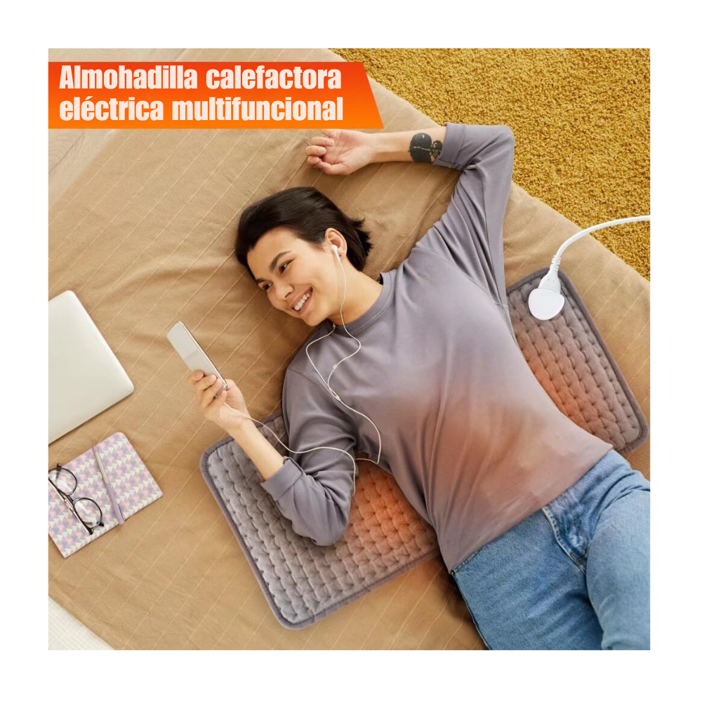 Cobija Térmica Manta Eléctrica Con Control Digital 9 Niveles