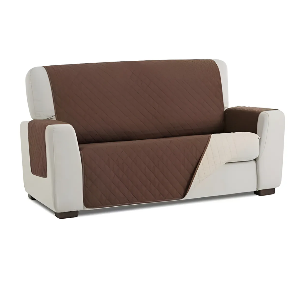 Cubierta Protectora Para Sofa 3 puestos Doble Faz Antipelos