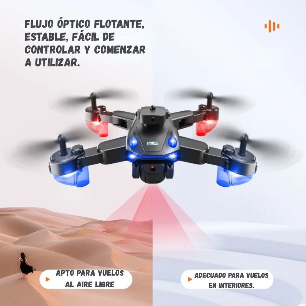 Drone Profesional M2S MAX Plegable con Cámara HD y Estuche de Transporte