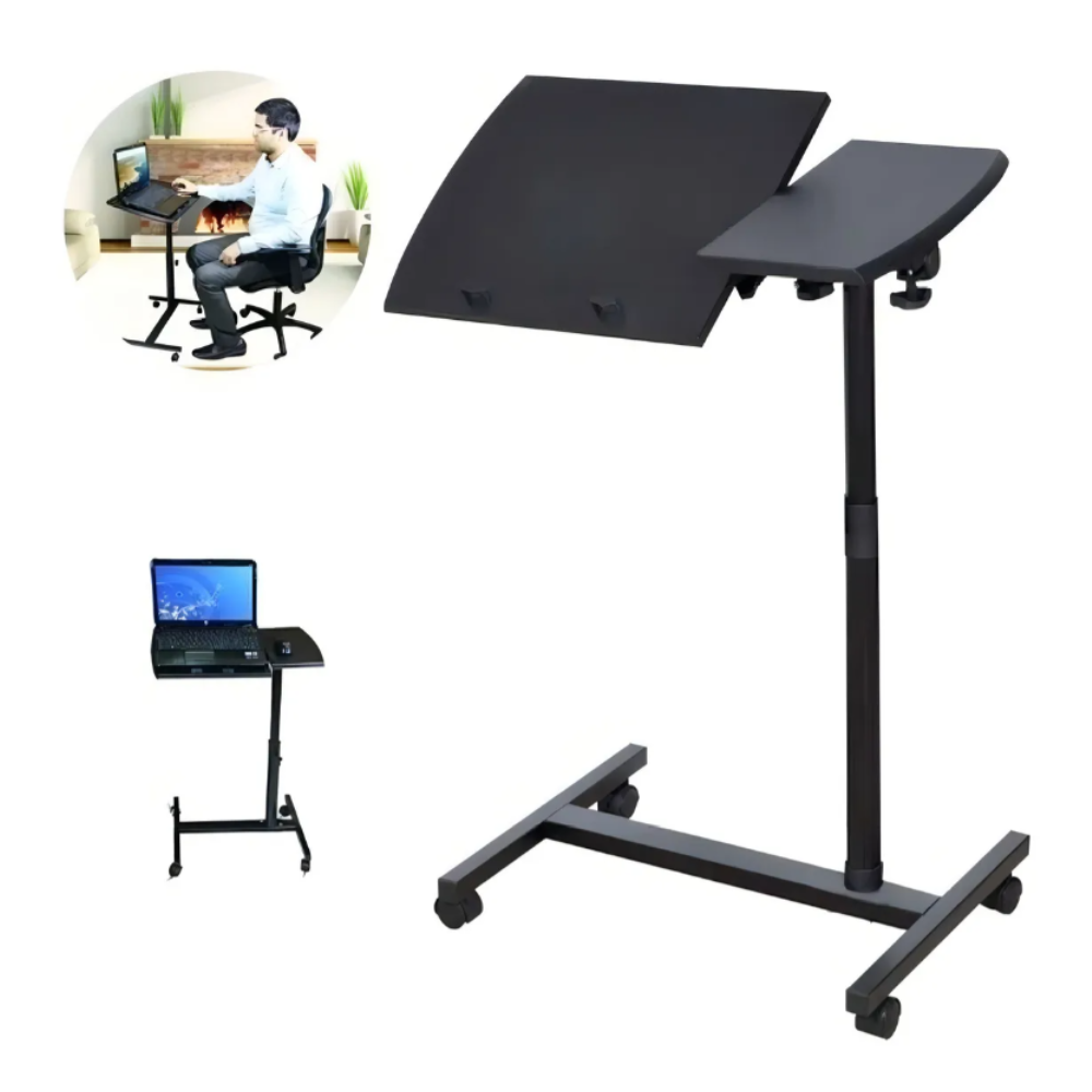 Mesa Soporte Ajustable Notebook Tablet Computador Color Negr Negro