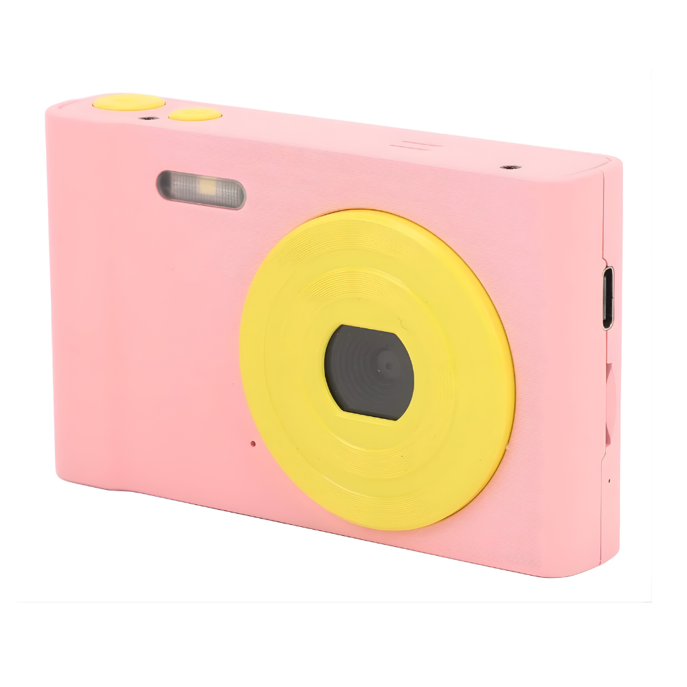 Mini Camara Digital Infantil a Color De 2,4 Pulgadas 1080P ROSA