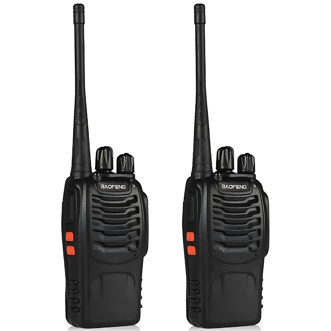 Radio Walkie Talkie Baofeng Bf-888s Uhf X2 Bateria 1500mah
