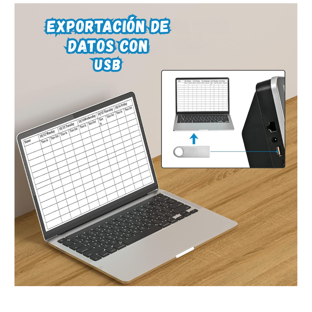 Sistema Acceso Biométrico 4 En 1 Reconocimiento Facial -card