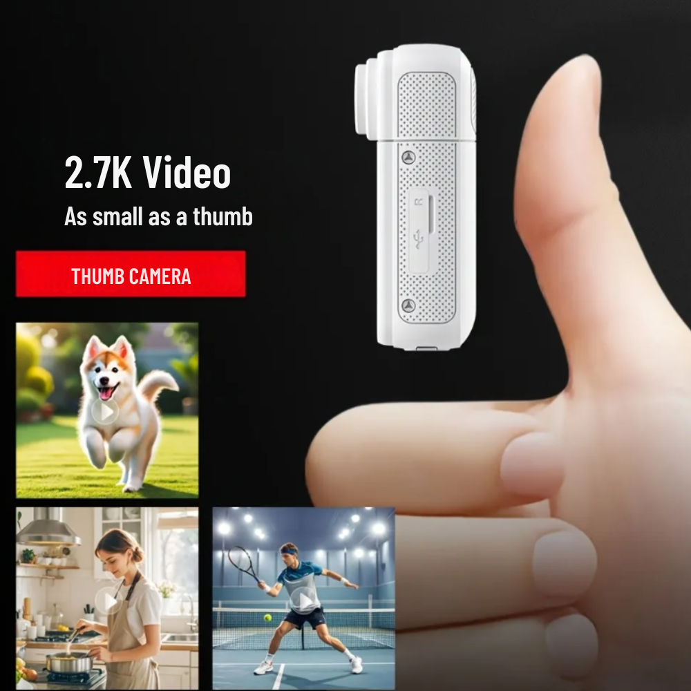 Cámara De Video Deportiva Wifi 2.7k Lente Giratorio