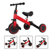 Bicicleta De Equilibrio Infantil 3 En 1 Con Pedales
