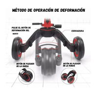 Bicicleta De Equilibrio Infantil 3 En 1 Con Pedales