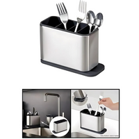 Escurridor De Cubiertos Utensilios Cocina Acero Inoxidable