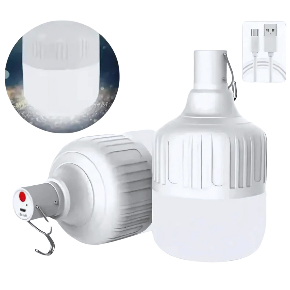Bombillo Led Recargable De Emergencia 30w