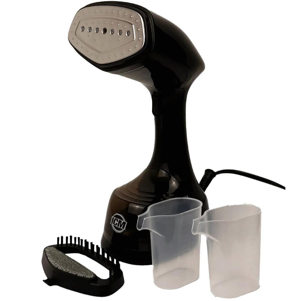Plancha Vaporizador Vertical Icm-p06 Color Negro 110v