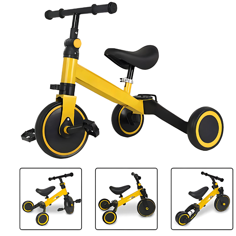 Bicicleta De Equilibrio Infantil 3 En 1 Con Pedales