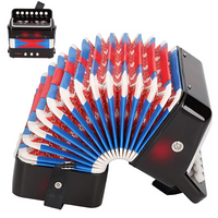 Acordeón Infantil Vallenato Niños Sonido Real 10 Teclas