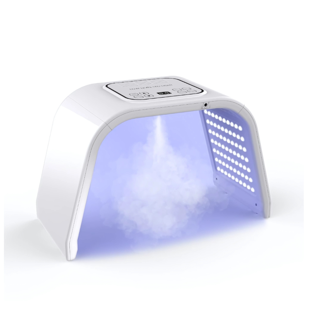 Lámpara Led Fototerapia Facial Rejuvenecimiento 7 Colores