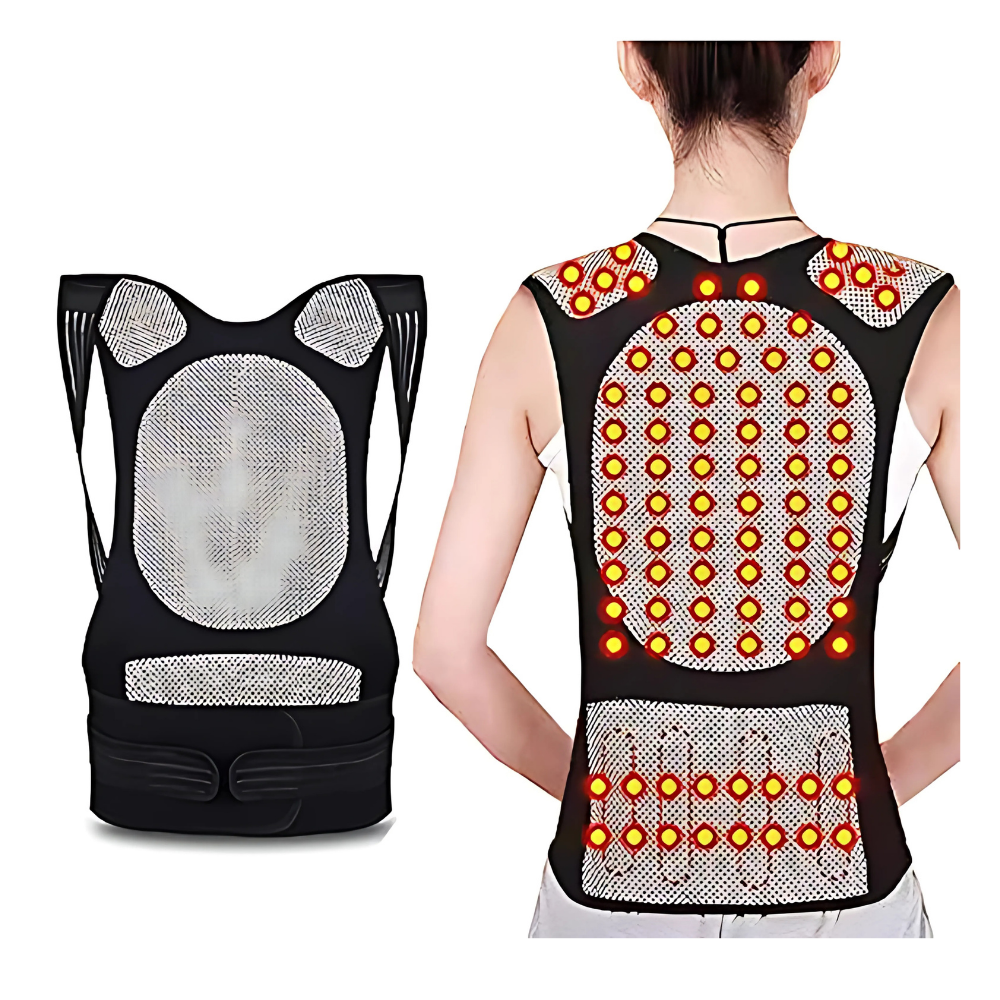 Cinturón Ortopédico Para Espalda, Soporte Lumbar, Corrector