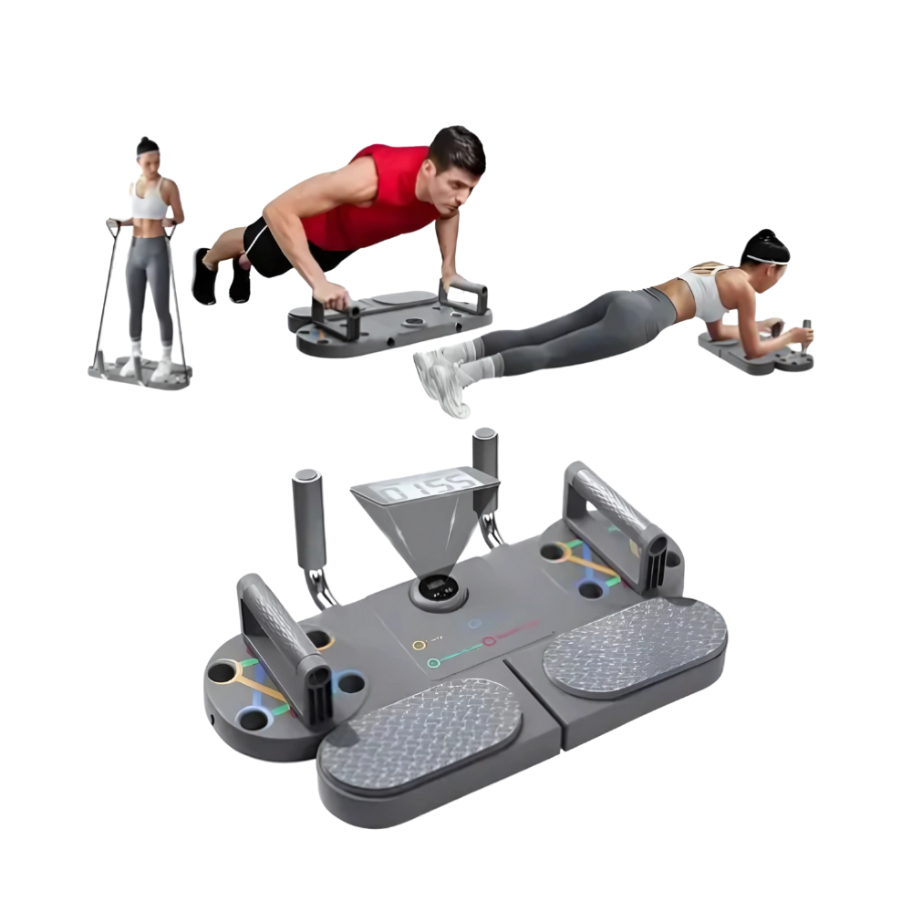 Tabla Push Con Cronometro-contador Multifuncional Ejercicio
