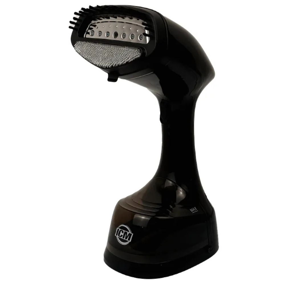 Plancha Vaporizador Vertical Icm-p06 Color Negro 110v