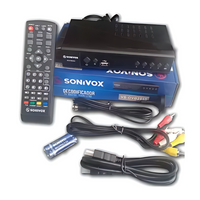 Decodificador Tdt Sonivox Vsdvb2548 Tv Digital Terrestre Usb