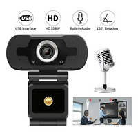 Cámara Webcam 2k Full Hd 360° Audio Y Video Usb