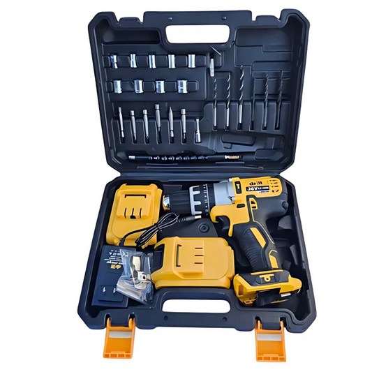 Taladro Atornillador Percutor Inalámbrico De 36 Voltios 3/8