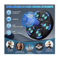 Máquina Boxeo Bluetooth Niveles De Práctica Incluye Guantes