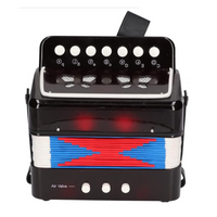 Acordeón Infantil Vallenato Niños Sonido Real 10 Teclas