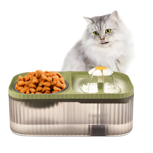 Bebedero 2en1 Automático Para Perros Y Gatos