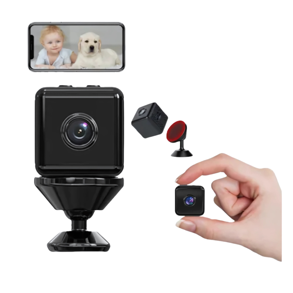 Mini Cámara Espía Wifi Full Hd 1080p Con Visión Nocturna