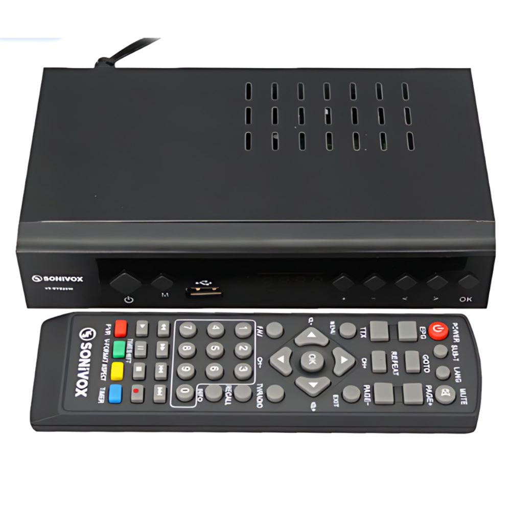Decodificador Tdt Sonivox Vsdvb2548 Tv Digital Terrestre Usb