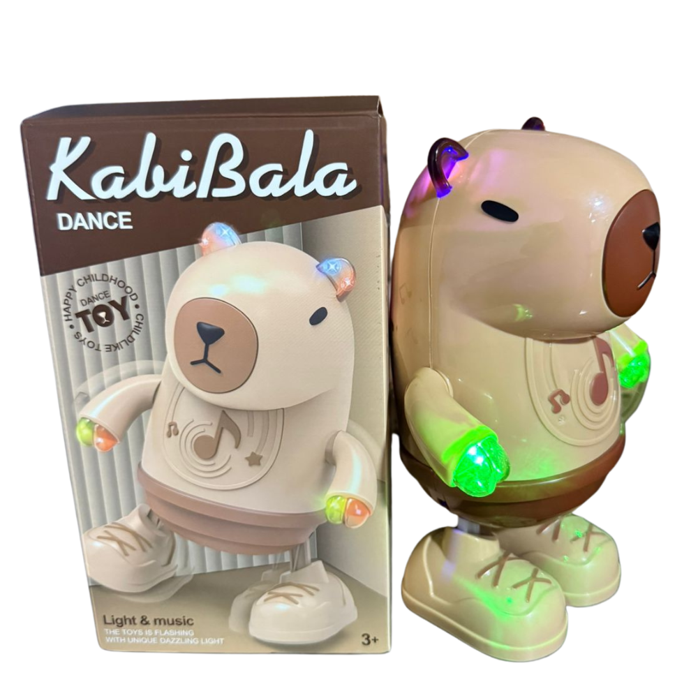 Muñeco De Capibara Bailarín Con Luz Y Sonido Movimiento