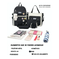 Maleta Set X5 Gran Capacidad Estudiantil Multifuncional