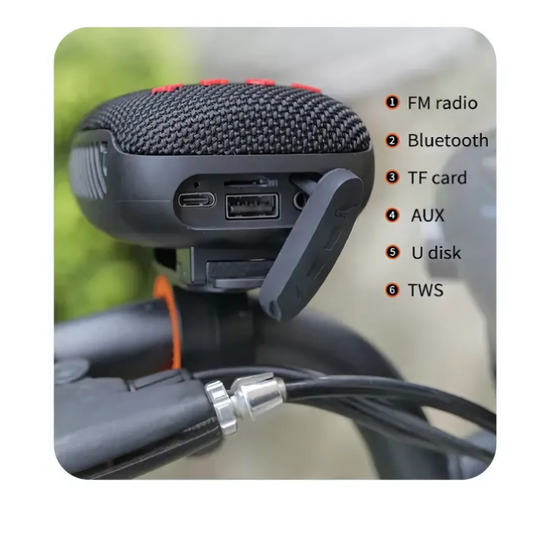 Parlante Altavoz  Bluetooth Portátil Bicicleta Impermeable