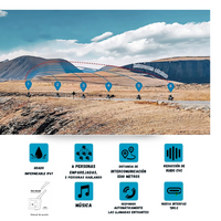 Intercomunicador De Moto Para Casco 1.2 Km Bluetooth V6plus