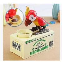 Alcancia De Loro Come Monedas Animada Electronica