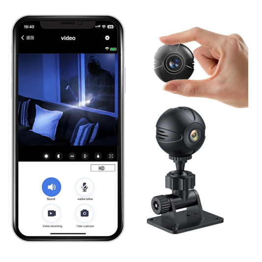 Cámara Deportiva Portátil Con Detección De Movimiento Y Wifi