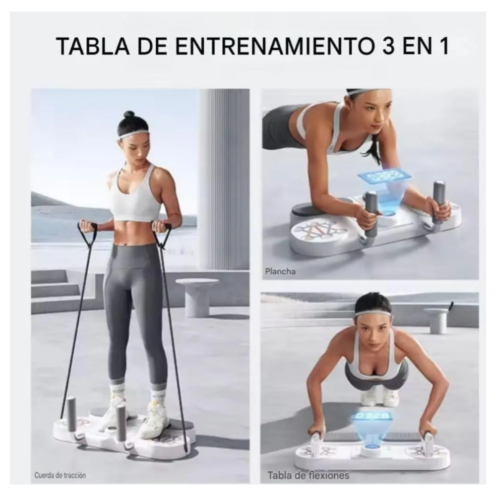 Tabla Push Con Cronometro-contador Multifuncional Ejercicio
