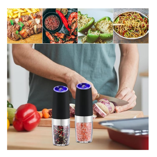 Moledor Triturador Dispensador Automático Sal Pimienta
