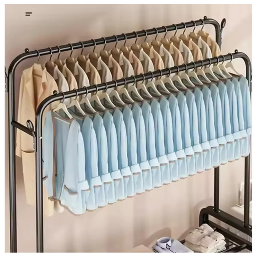 Perchero Zapatero Doble Alta Resistencia 48kg Multifuncion