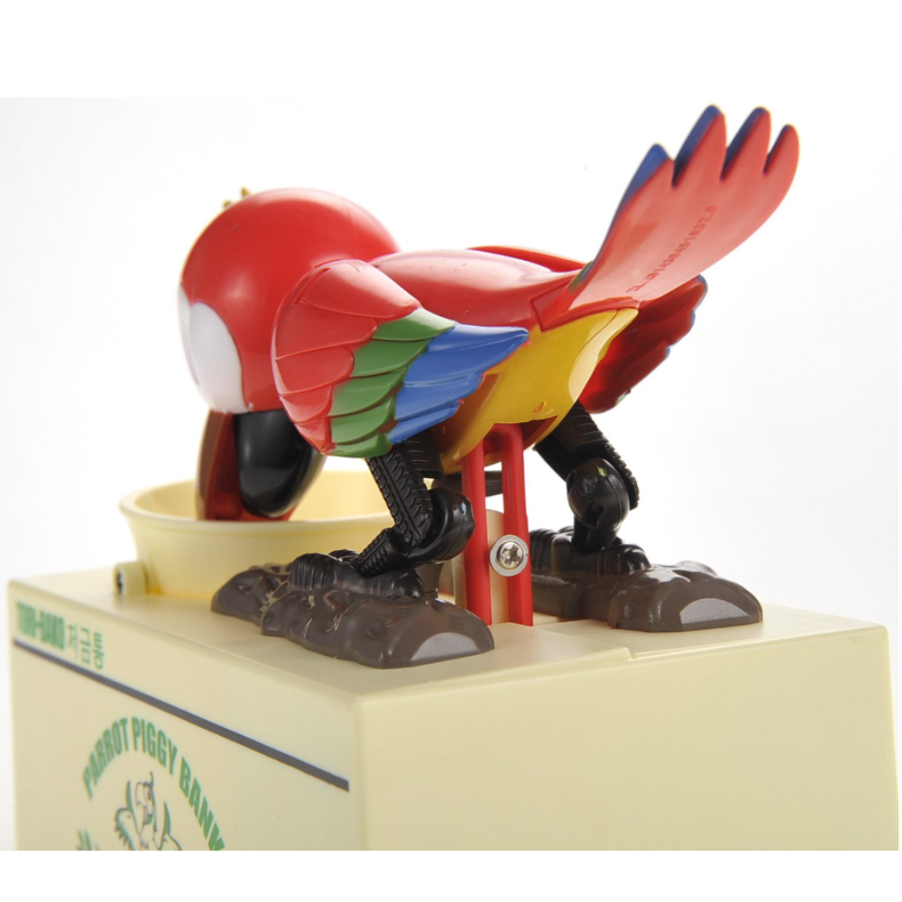 Alcancia De Loro Come Monedas Animada Electronica