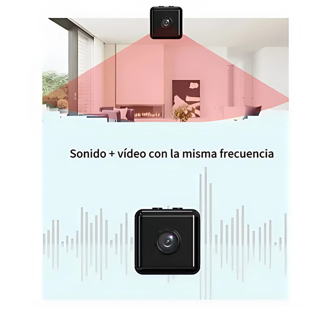 Mini Cámara Espía Wifi Full Hd 1080p Con Visión Nocturna