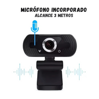 Cámara Webcam 2k Full Hd 360° Audio Y Video Usb