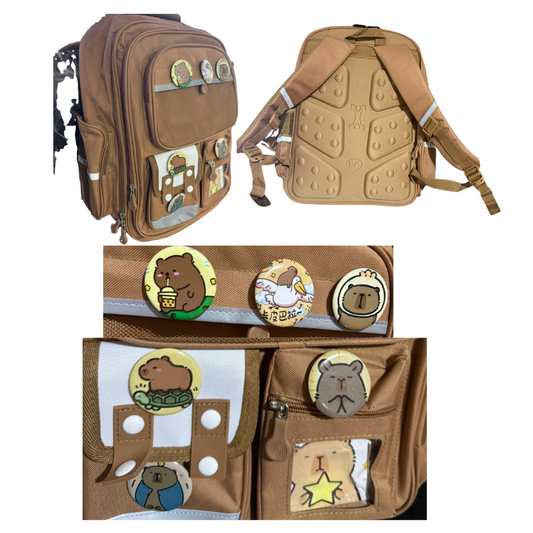 Maleta Kapibara Pines Juvenil Resistente Moderna Y Comoda