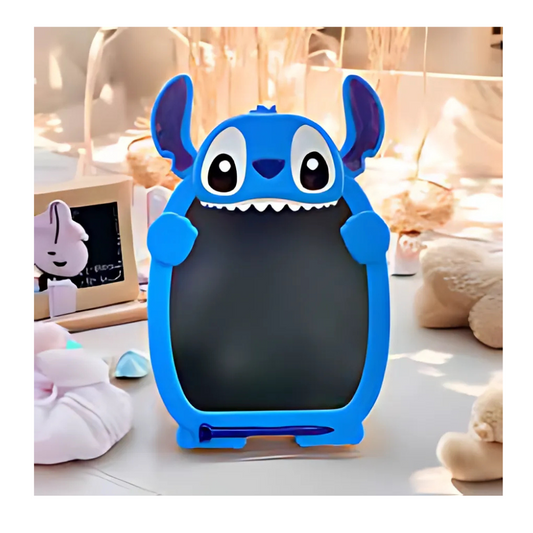 Pizarra Magica Lcd Multicolor Dibujos Stitch Azul