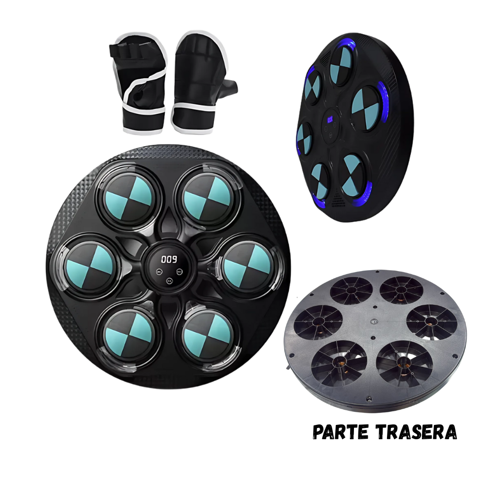 Máquina Boxeo Bluetooth Niveles De Práctica Incluye Guantes
