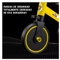 Bicicleta De Equilibrio Infantil 3 En 1 Con Pedales