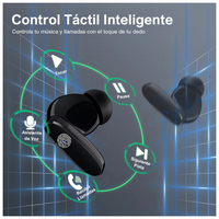 Auriculares In-ear Inalámbricos 1hora Bluetooth 5.0 Modernos