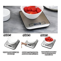 Bascula Balanza Gramera Impermeable Pantalla Digital 5kg