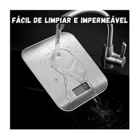 Bascula Balanza Gramera Impermeable Pantalla Digital 5kg