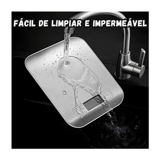 Bascula Balanza Gramera Impermeable Pantalla Digital 5kg