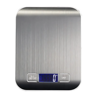 Bascula Balanza Gramera Impermeable Pantalla Digital 5kg