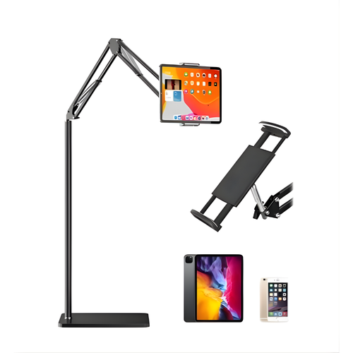Base Soporte Multifuncional Brazo Flexible Para Tablet Y Celular
